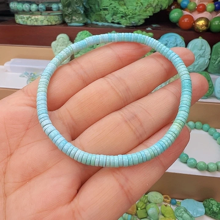 未镶嵌绿松石项链