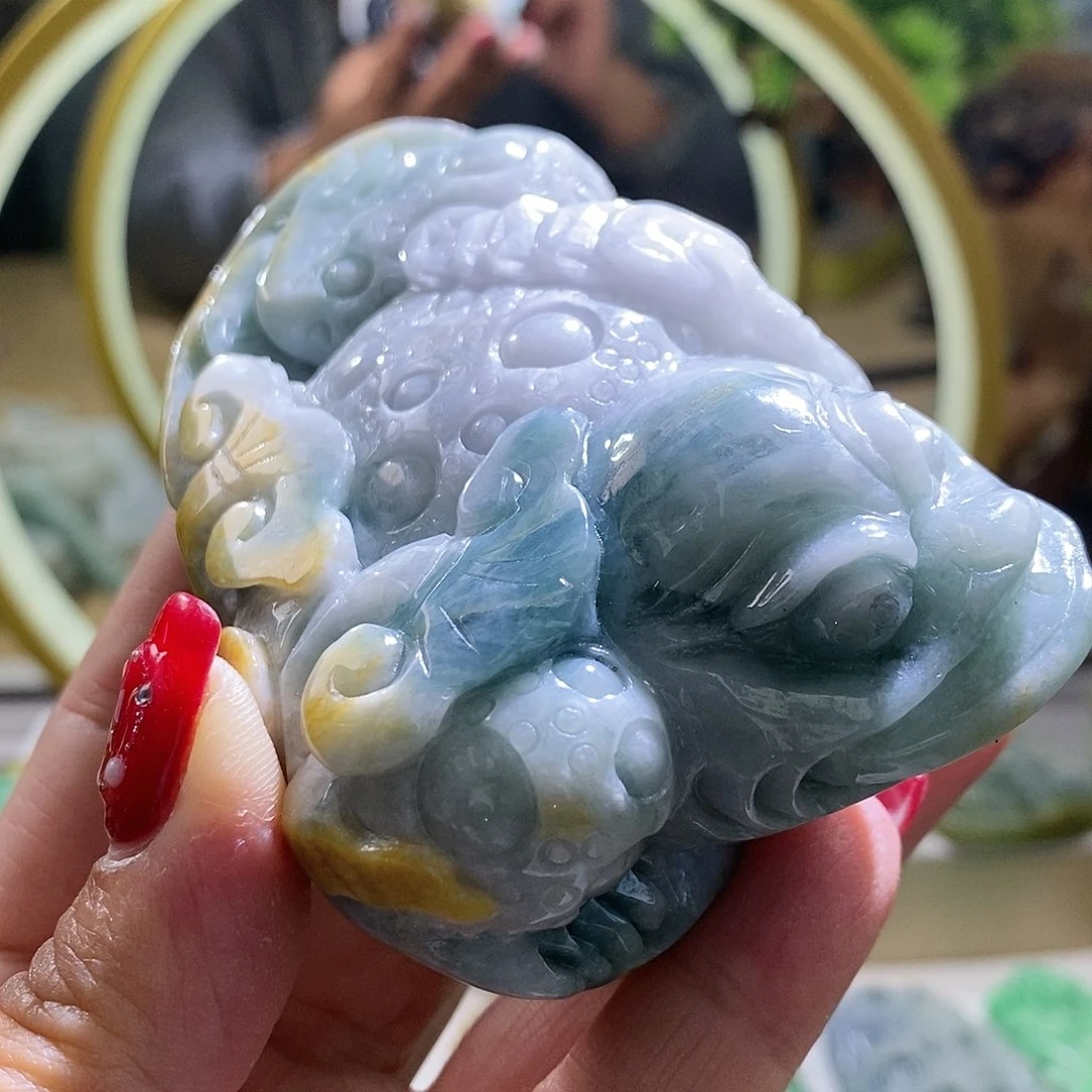 【闪购商品】翡翠颈饰未镶嵌金蟾