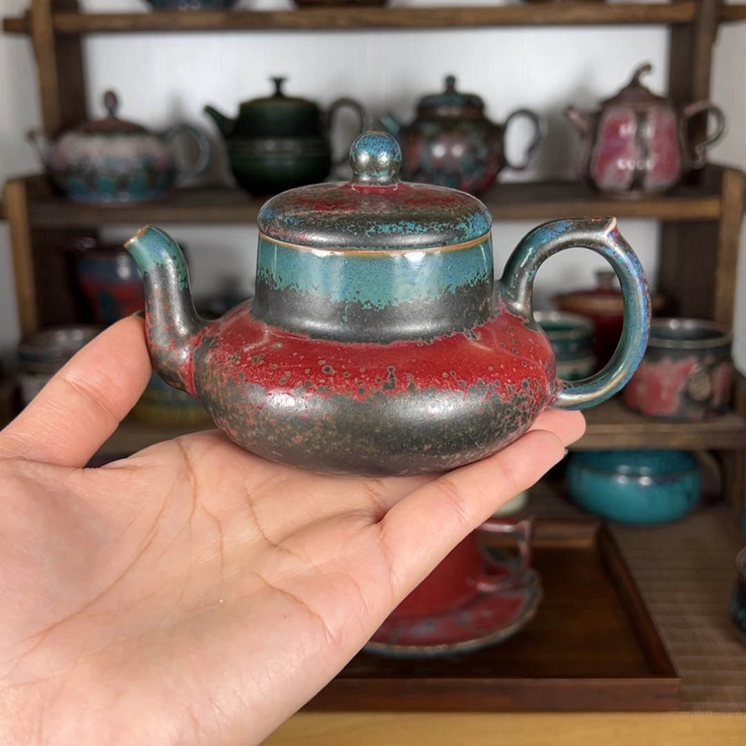 用***1陶摆件白胜利钧瓷 神垕镇原产地