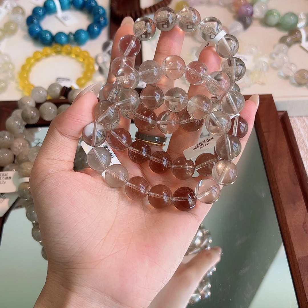 未镶嵌手链水晶冰美式13m