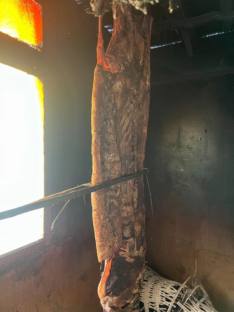 正宗北川农户家的熟食猪肉