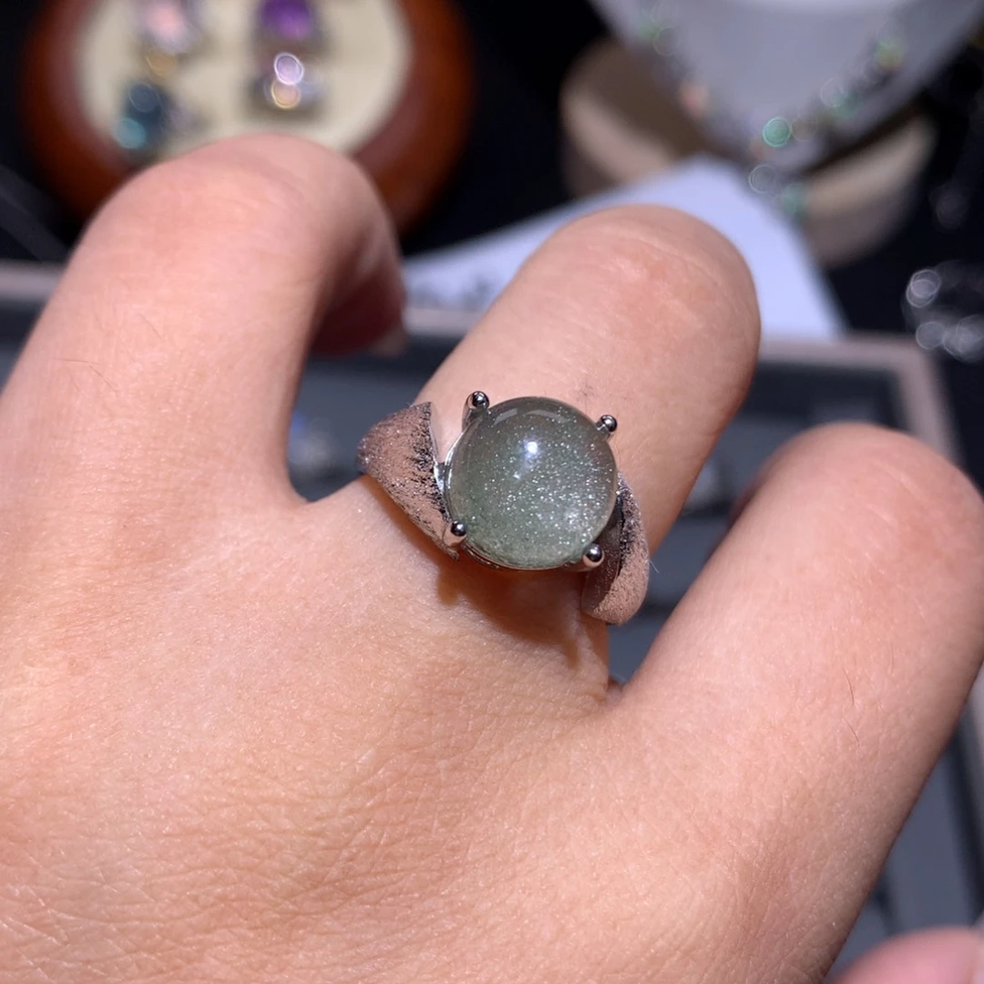 【闪购商品】水晶戒指银S925镶嵌?****?戒指