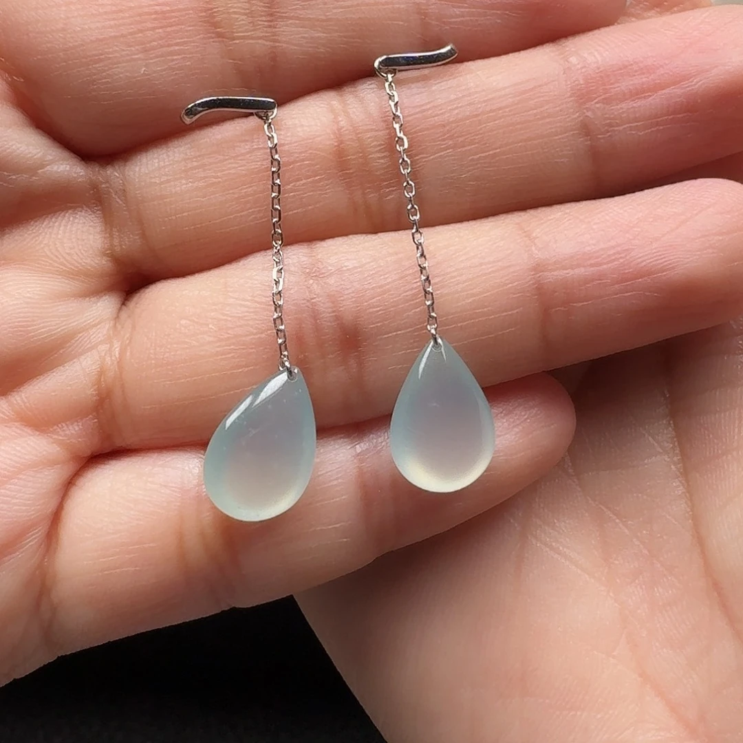 M***2翡翠18K金镶嵌颈饰