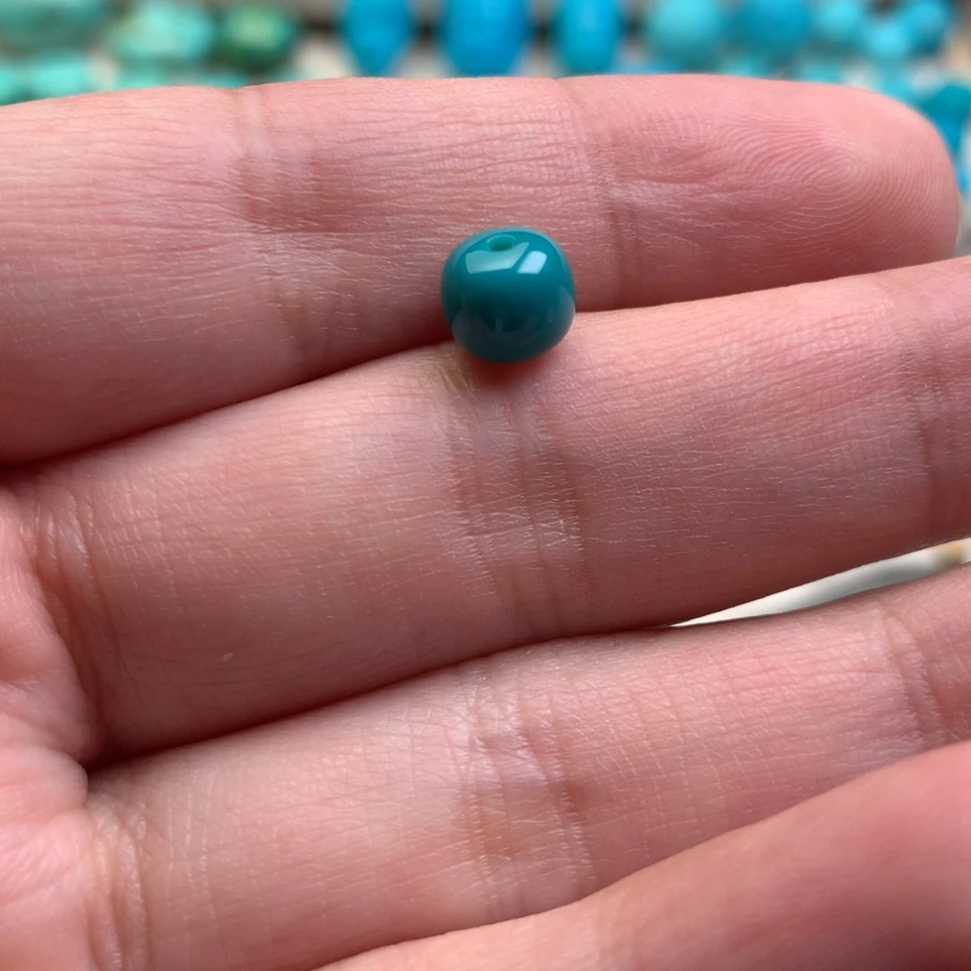 绿松石珠宝半成品未镶嵌