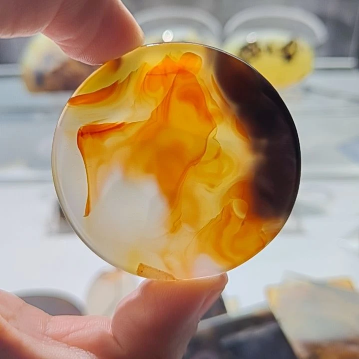 雅***室玛瑙/玉髓未镶嵌吊坠(不含链)