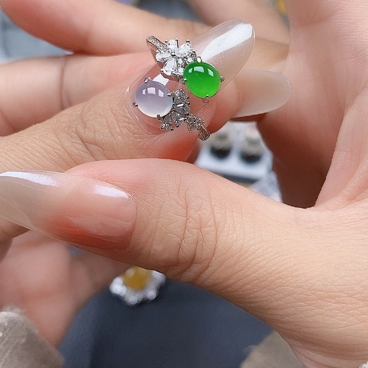 翡翠未镶嵌戒指缅甸翡翠