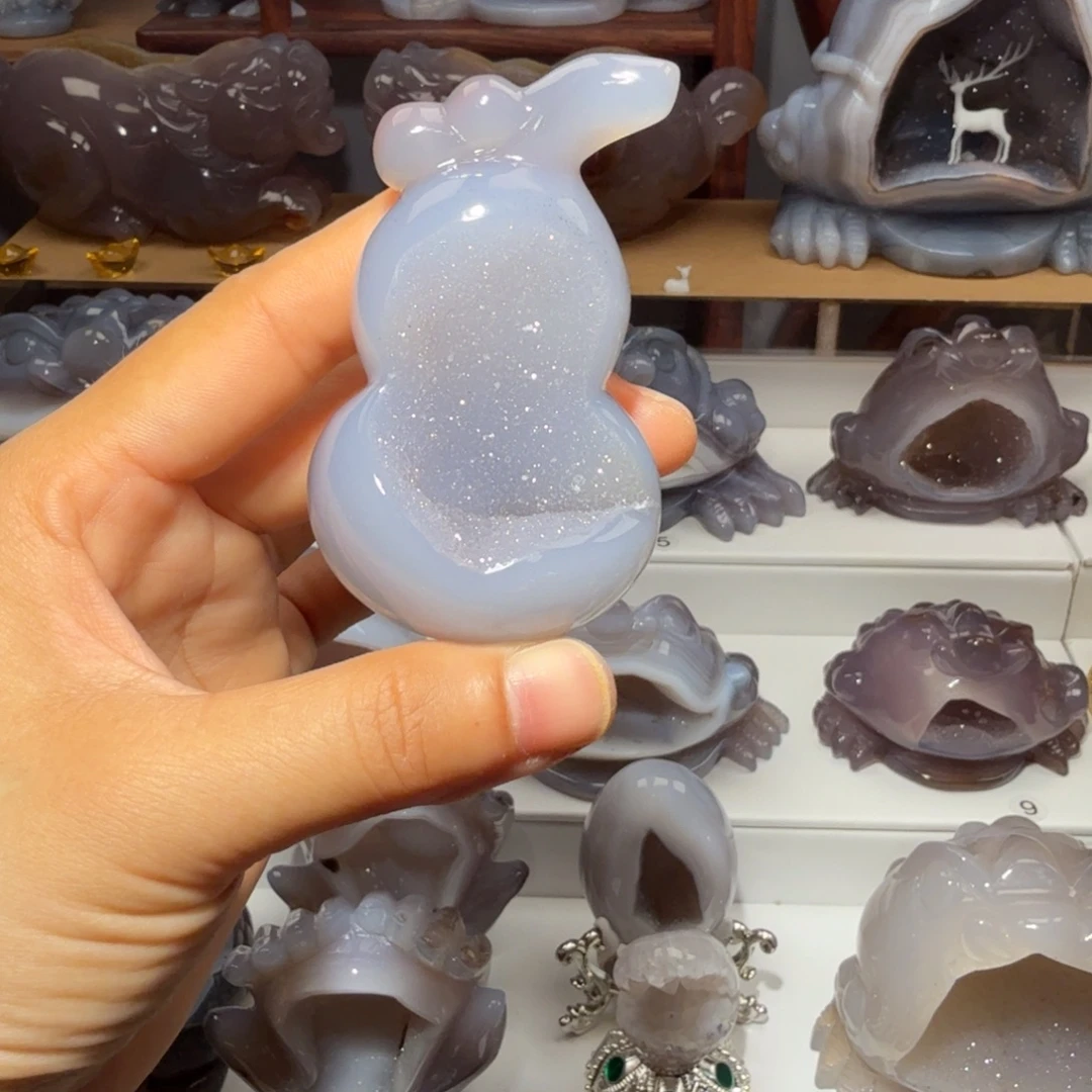 玛瑙/玉髓未镶嵌摆件