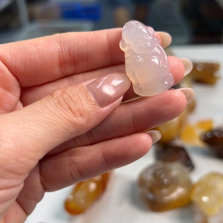 玛瑙/玉髓吊坠(不含链)未镶嵌