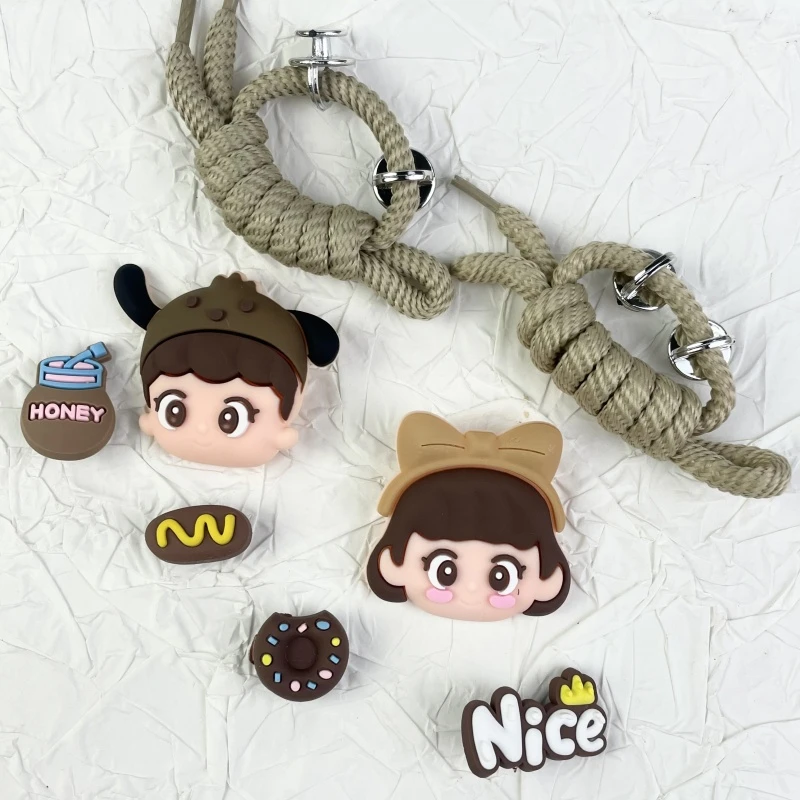 鞋扣百搭网红男孩女孩洞洞鞋鞋花小众立体潮流卡通时尚diy配件