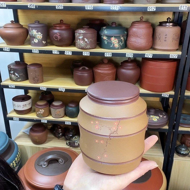 紫砂茶叶罐紫砂茶叶罐