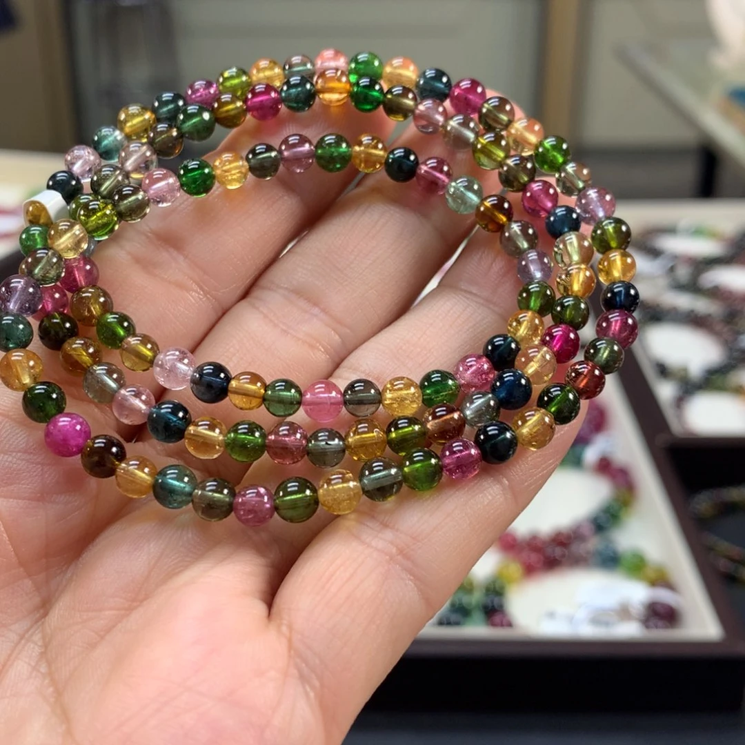 手链碧玺未镶嵌5.左右