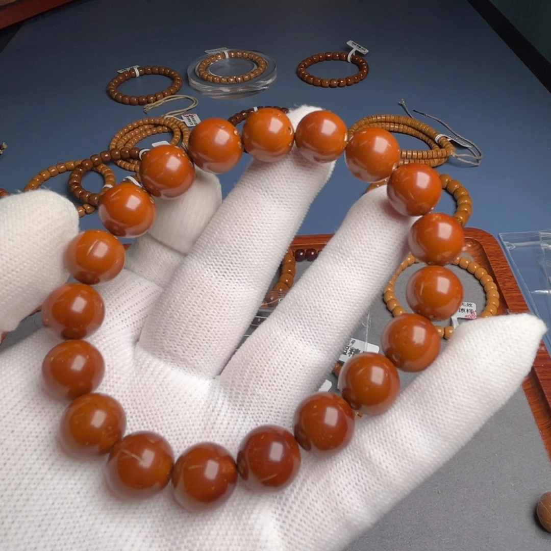 紫金鼠手串q****l12.5尺空心鼠