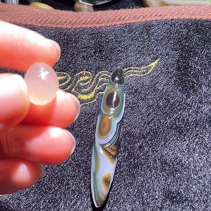 玛瑙/玉髓珠宝奇石未镶嵌晴***