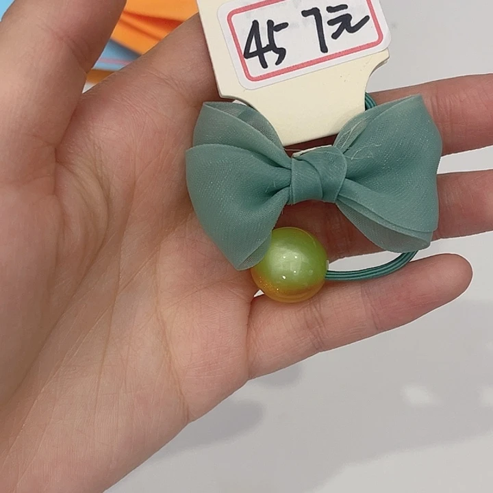 铁合金绿色蝴蝶结一根