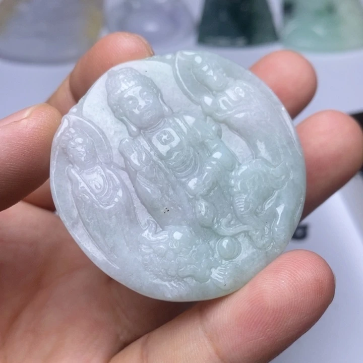 颈饰未镶嵌翡翠翡翠