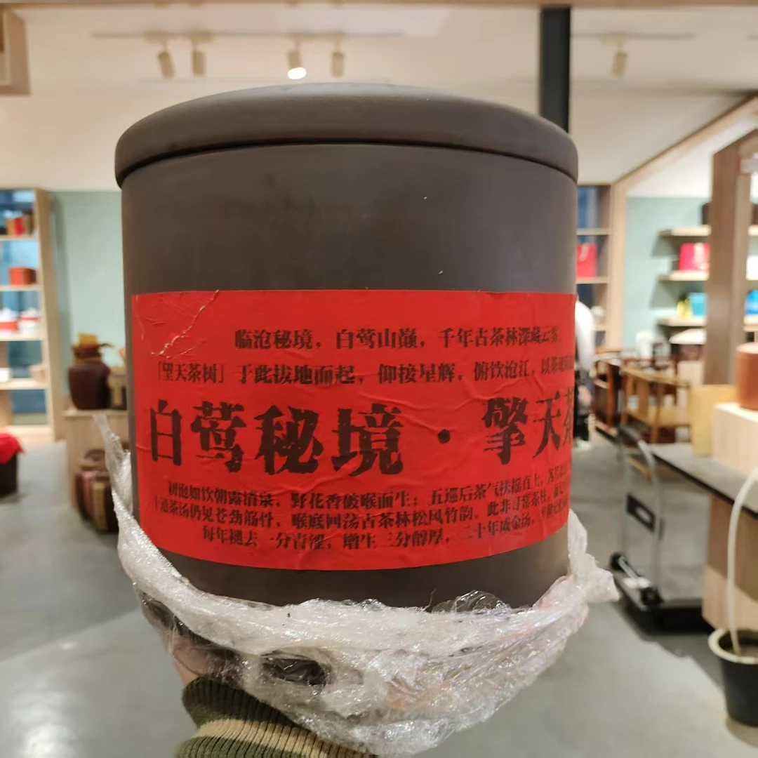 【飞哥开仓放漏】白莺秘境擎天茶魄柱（生茶）5000g