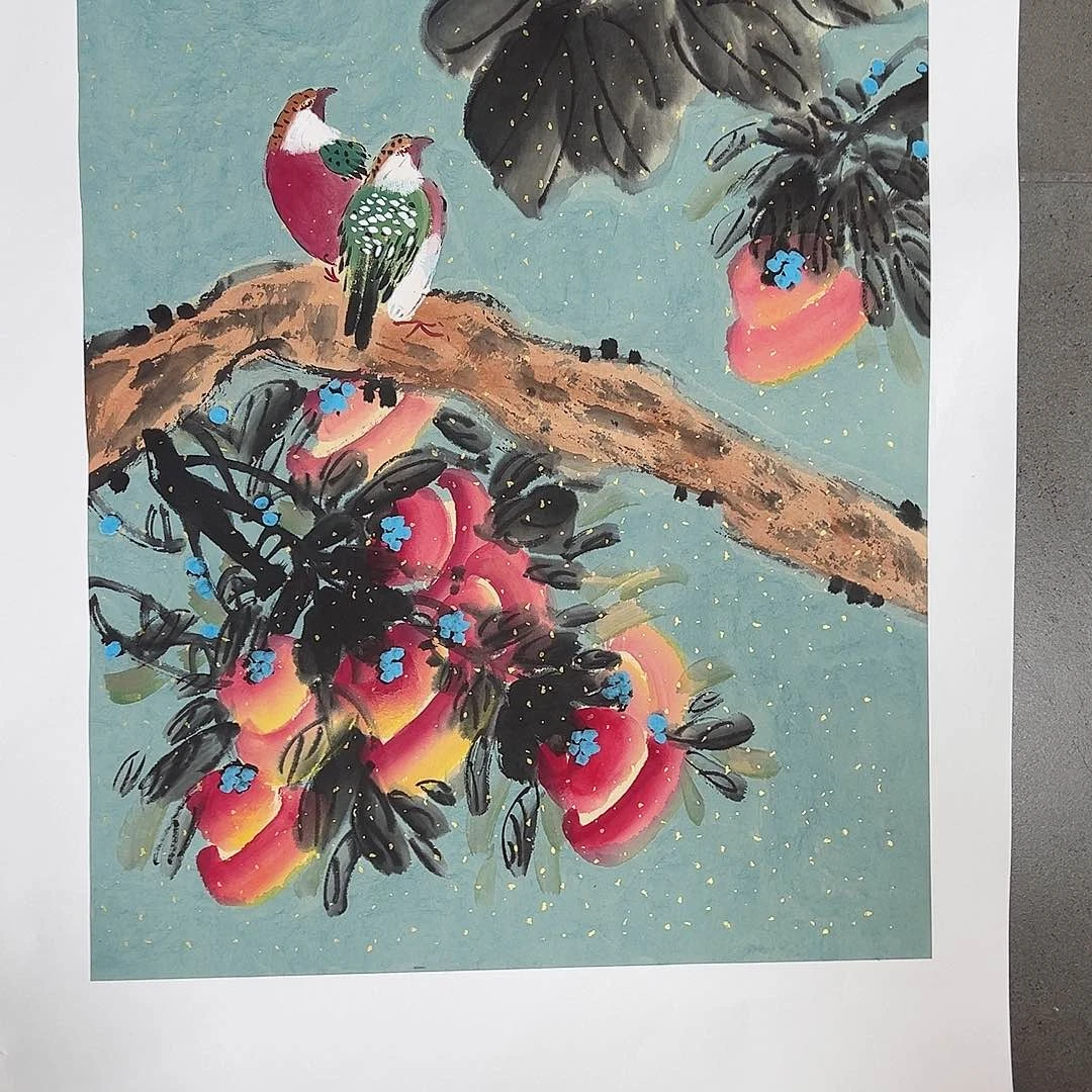 书法蔡老师国画作品