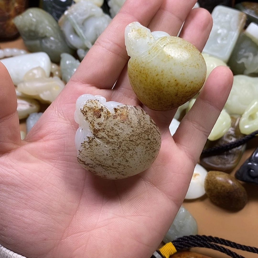 和田玉（糖玉）挂件未镶嵌希*