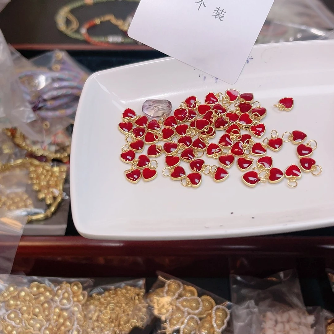 紫晶珠宝半成品银S925镀金镶嵌16