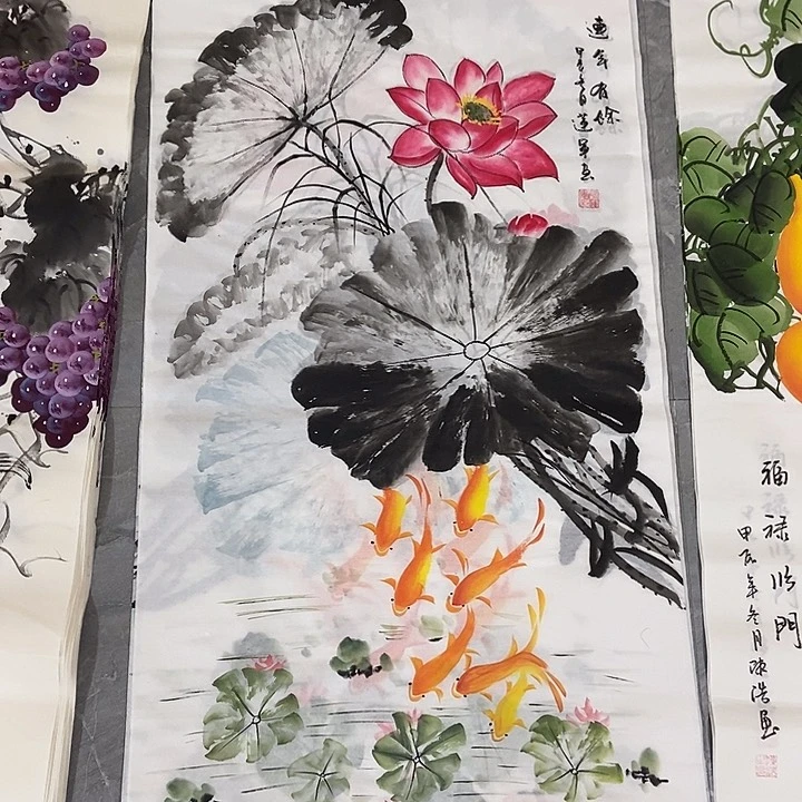 三个张画廊直播间!