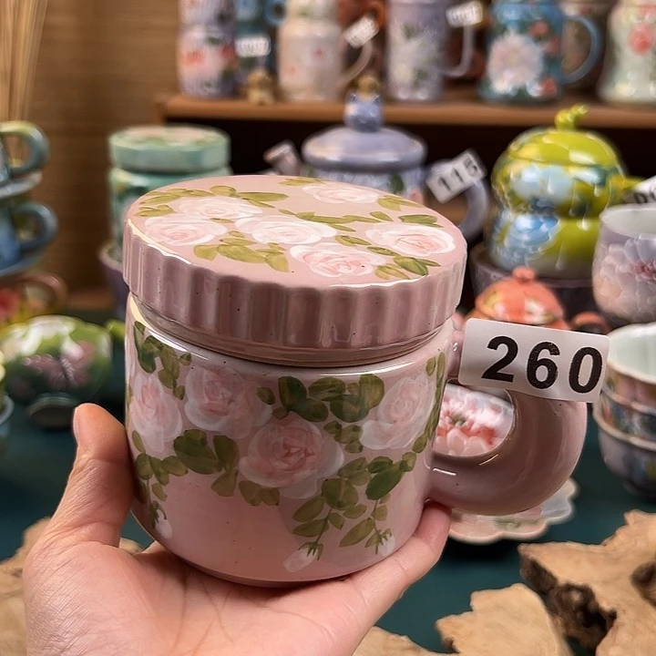 杯景德镇陶瓷手绘作品260