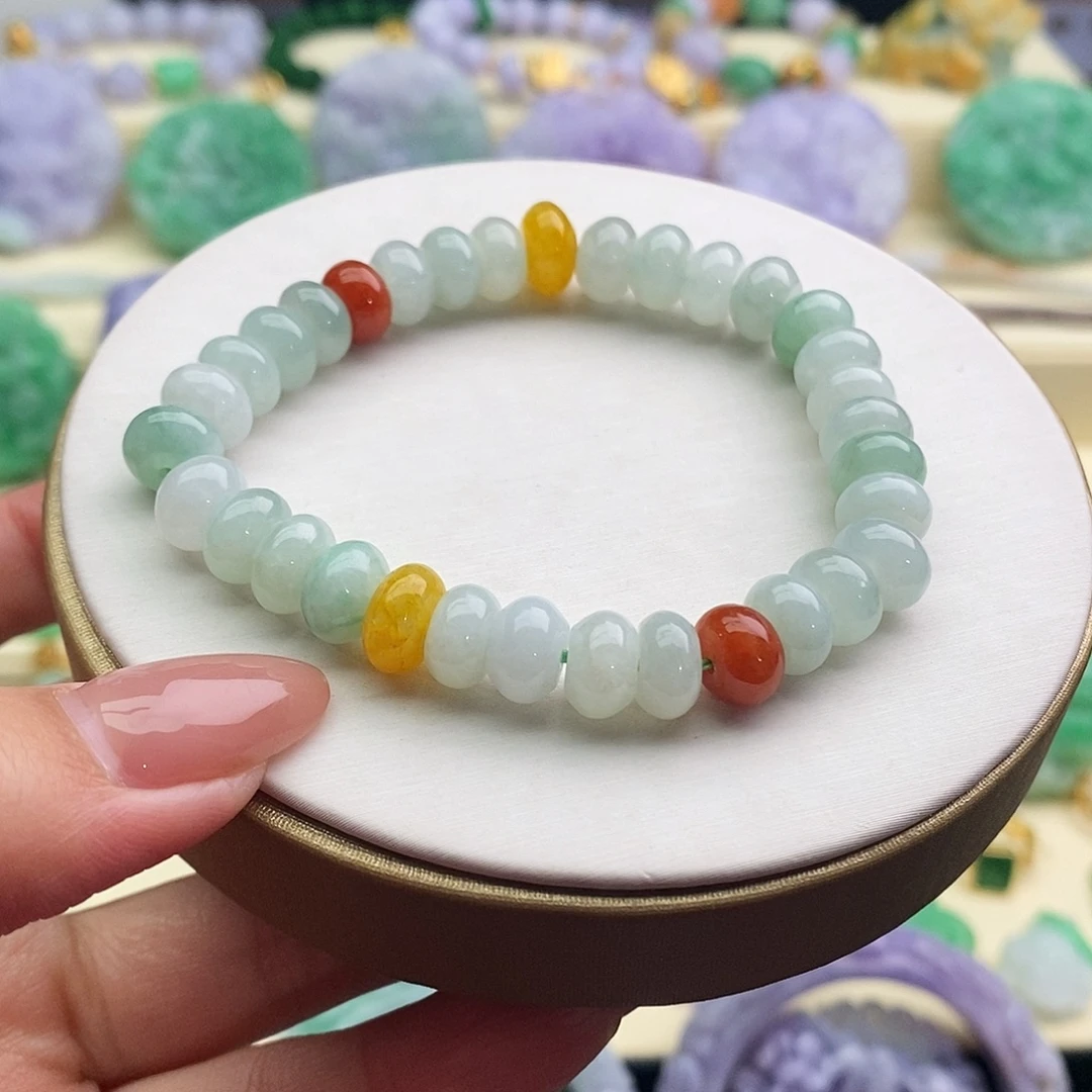 翡翠未镶嵌手串手串