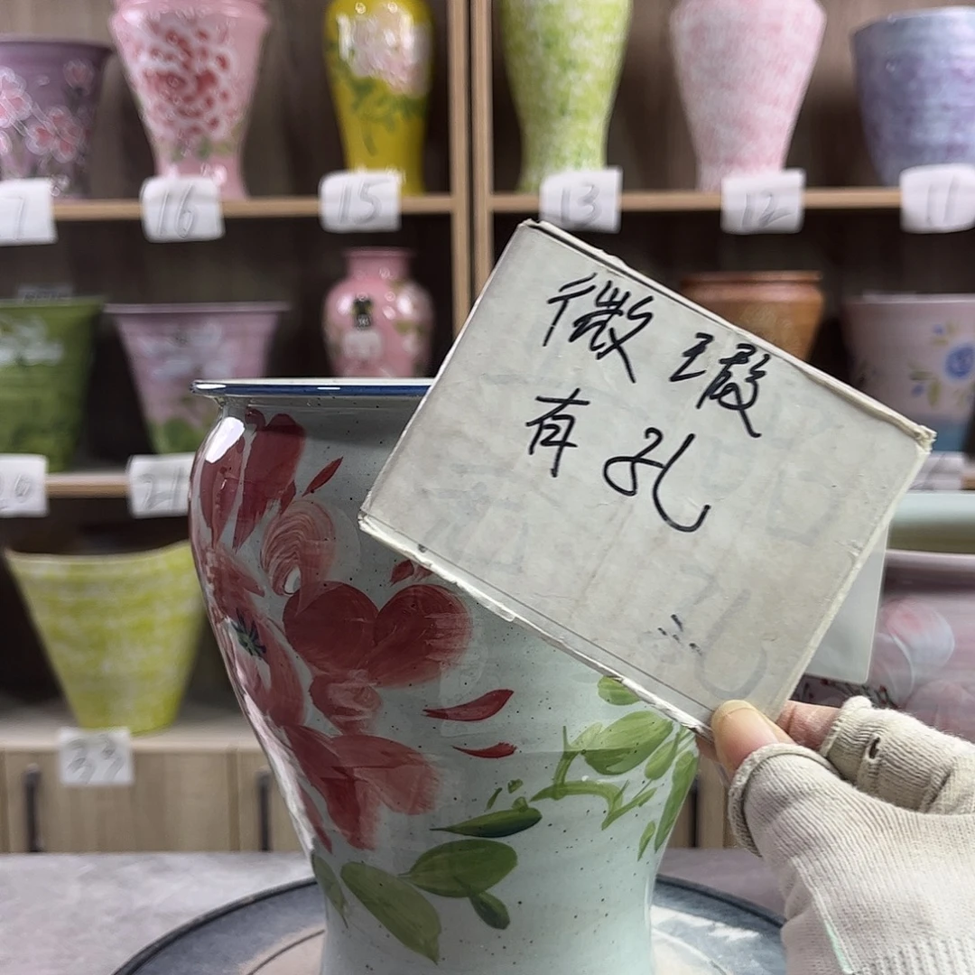 景德镇陶瓷花盆花盆