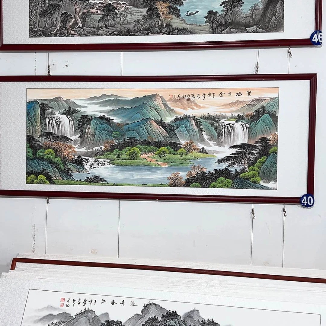 国画劉****燒手绘保证假一罚万
