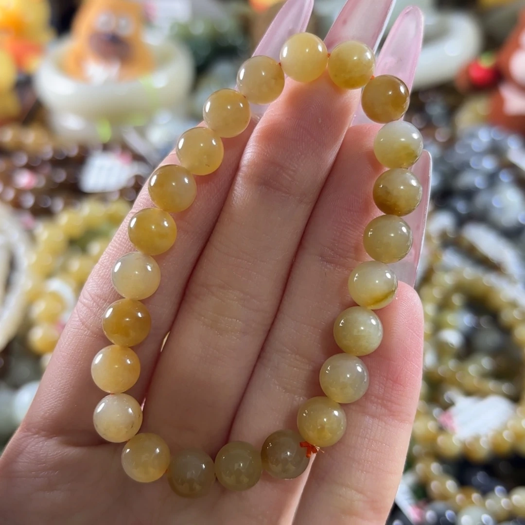 和田玉未镶嵌手链166