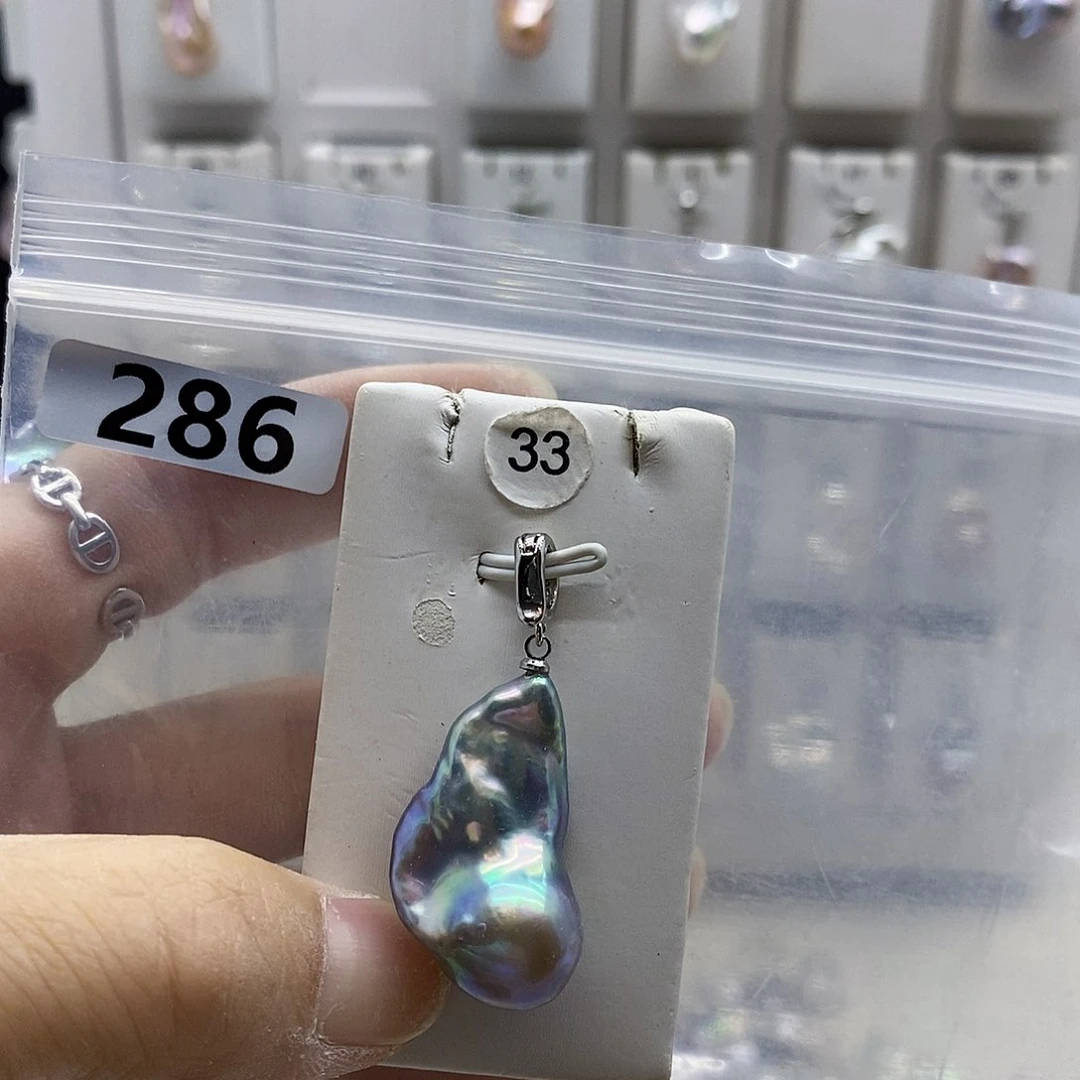 颈饰合金淡水珍珠
