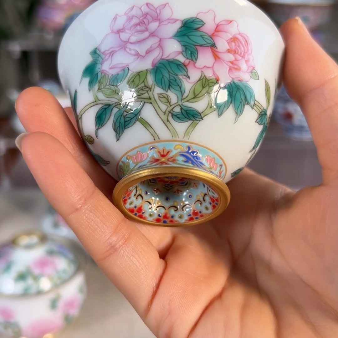 粟*纯手工手绘 高端茶器