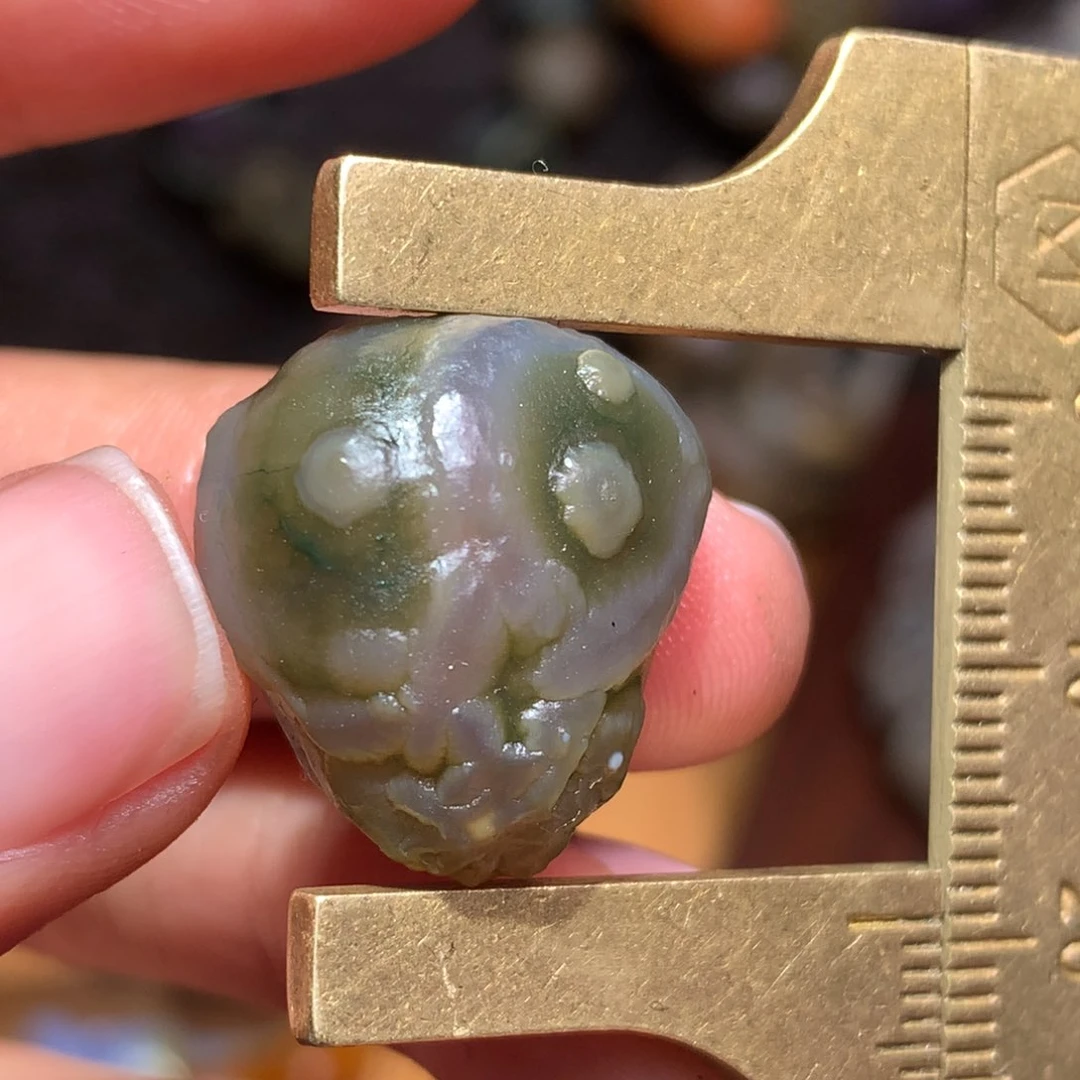 未镶嵌玛瑙/玉髓珠宝半成品