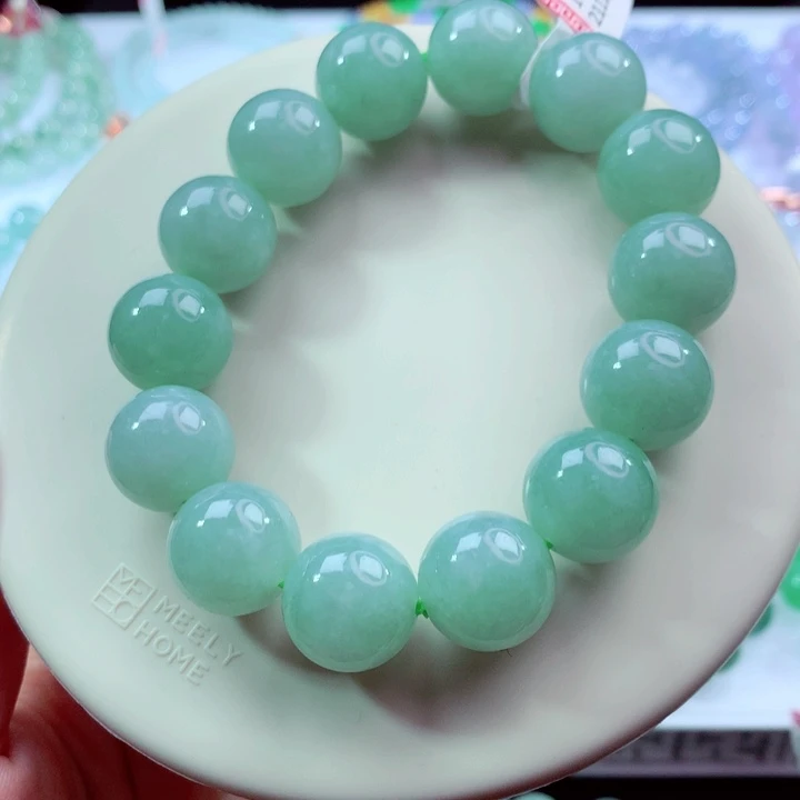 翡翠未镶嵌手链卡15
