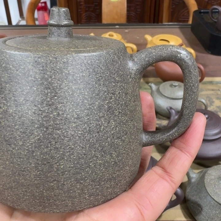 老***头紫砂茶壶微瑕半手工