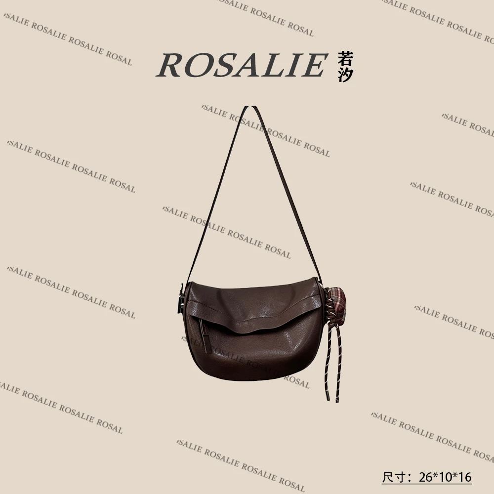 【工厂直销】QYX-9758-可可棕轻奢小众时尚气质百搭女士包