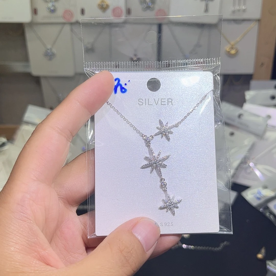 吊坠925银无芒星55