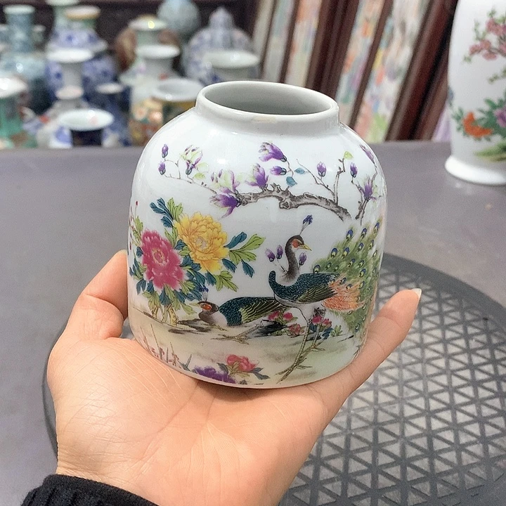 陶摆件博古架陶瓷摆件