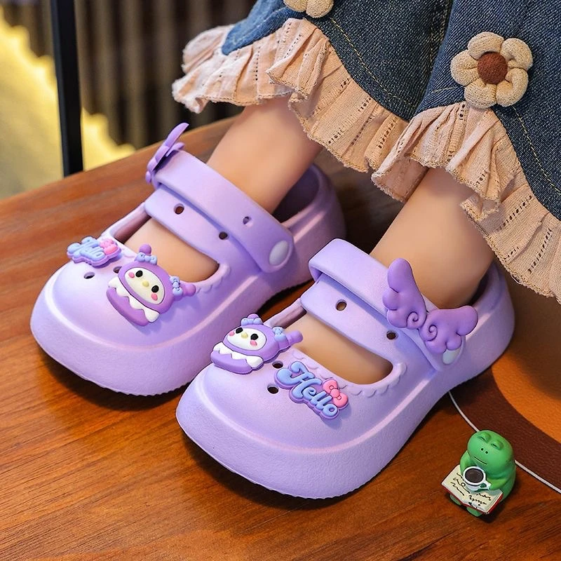 儿童凉鞋儿童拖鞋女女童儿童玛丽珍洞洞鞋女可爱甜美公主鞋儿童鞋