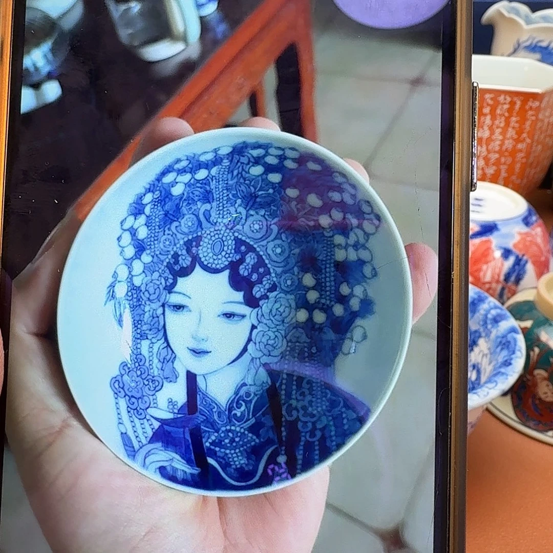 潇***9杯子景德镇全手工手绘陶瓷