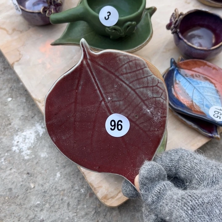 盘懿树日式手捏餐具茶具