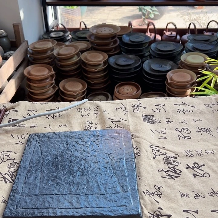 紫砂宜兴紫砂粗陶茶具