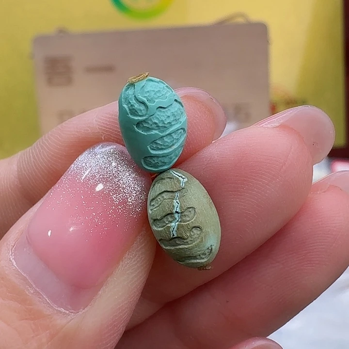 绿松石未镶嵌珠宝半成品
