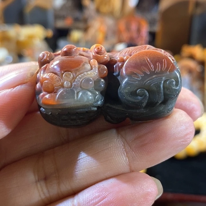 石英质玉（黄龙玉）未镶嵌黄龙玉