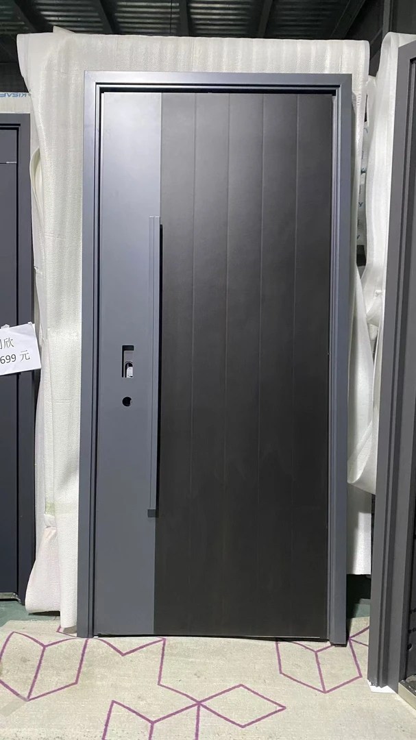 小帅甲级智能安全门入户门防盗门家用子母门单门智能锁加高门楣