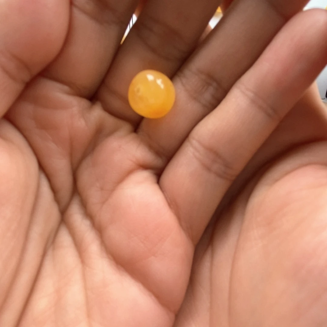 琥珀未镶嵌珠宝奇石蜜蜡圆珠老型