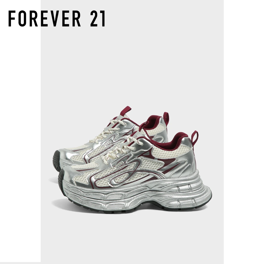 超厚底老爹鞋女款2025新款夏季薄网面透气增高轻便百搭休闲运动鞋