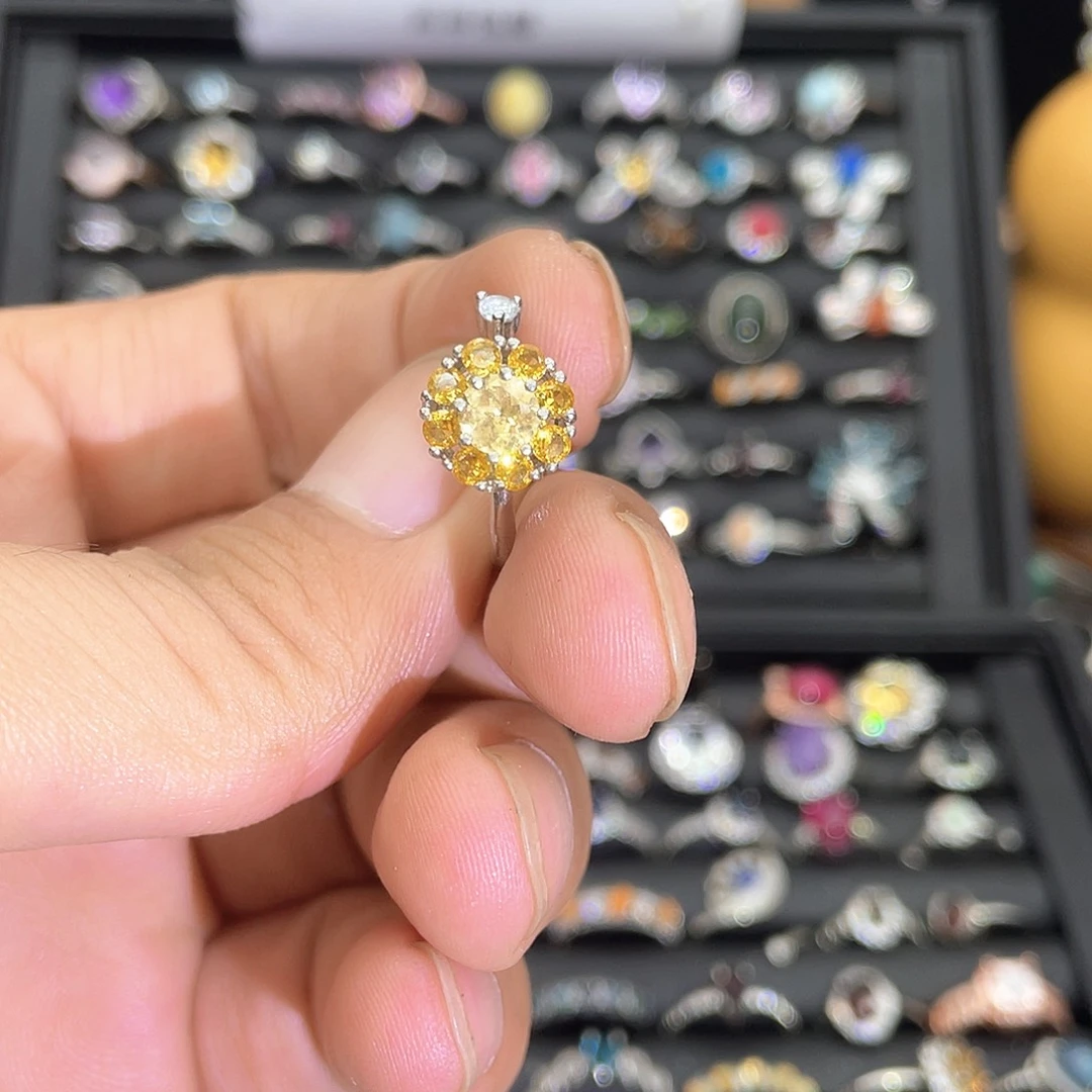 紫晶珠宝半成品未镶嵌