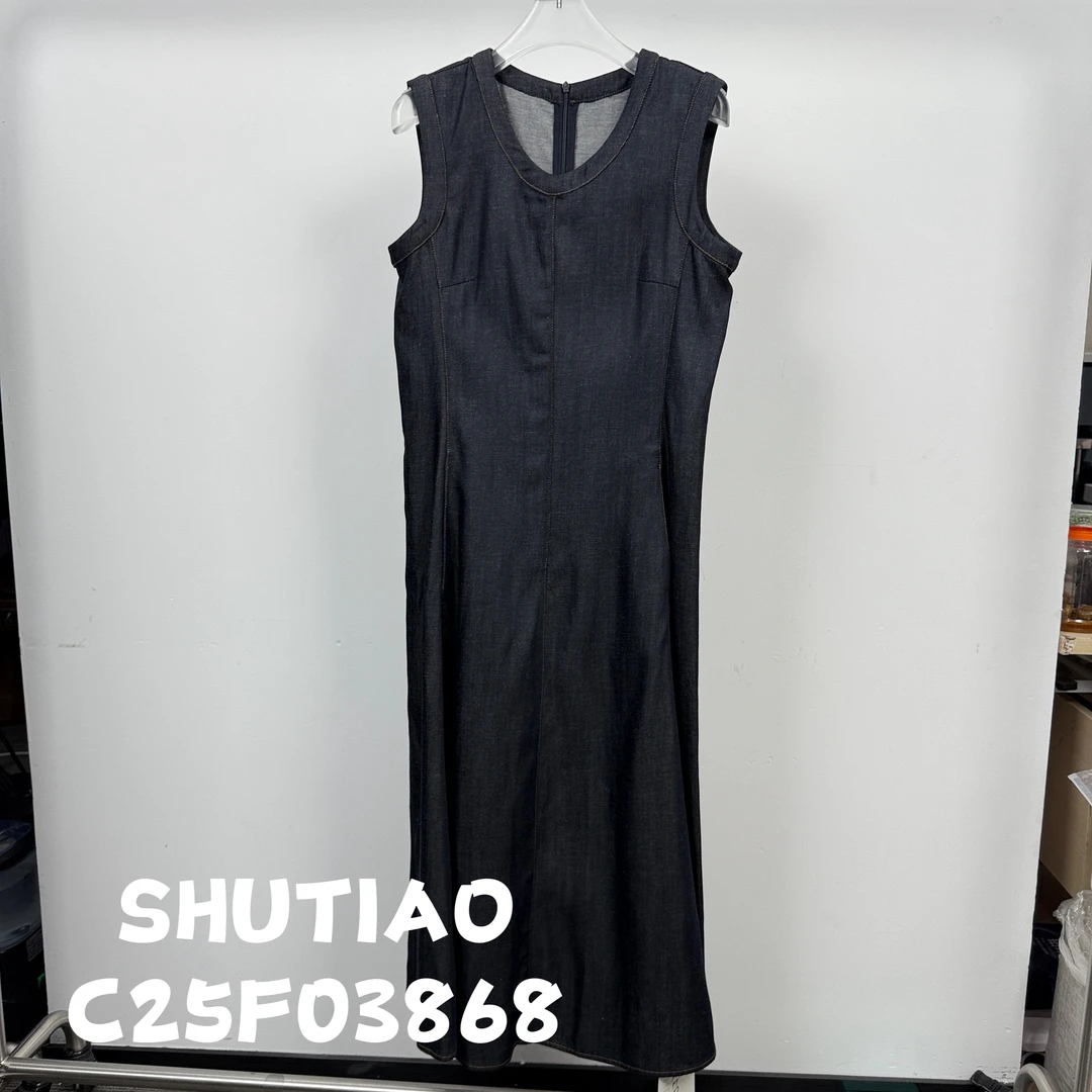 【SHUTIAO】2025夏季：新款小众设计款连衣裙C25F03868