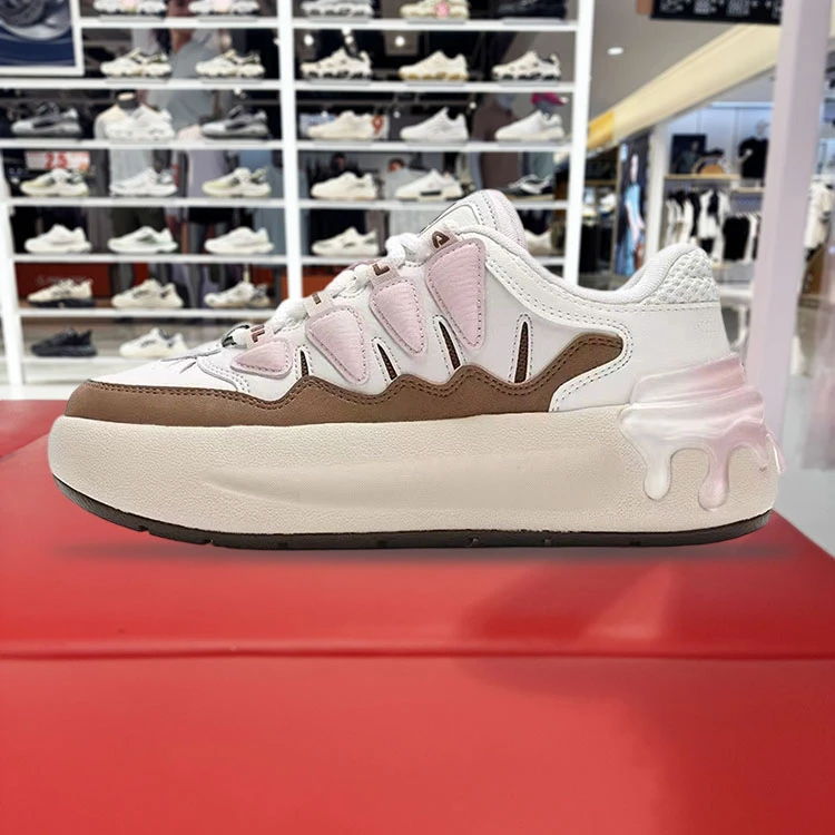FILA 斐乐2025新萝卜鞋女鞋CARROT摩登复古板鞋厚底运动休闲鞋
