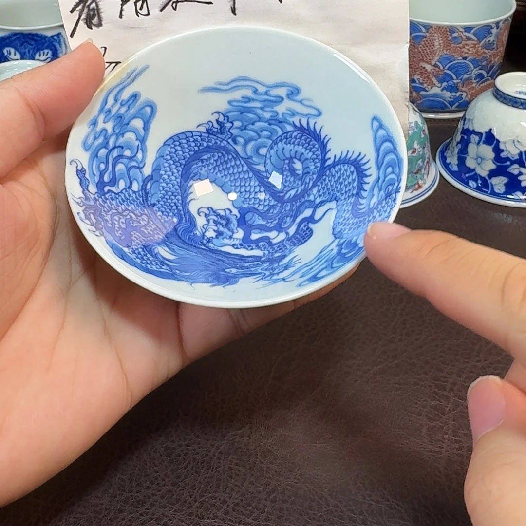 现代景德镇陶瓷杯